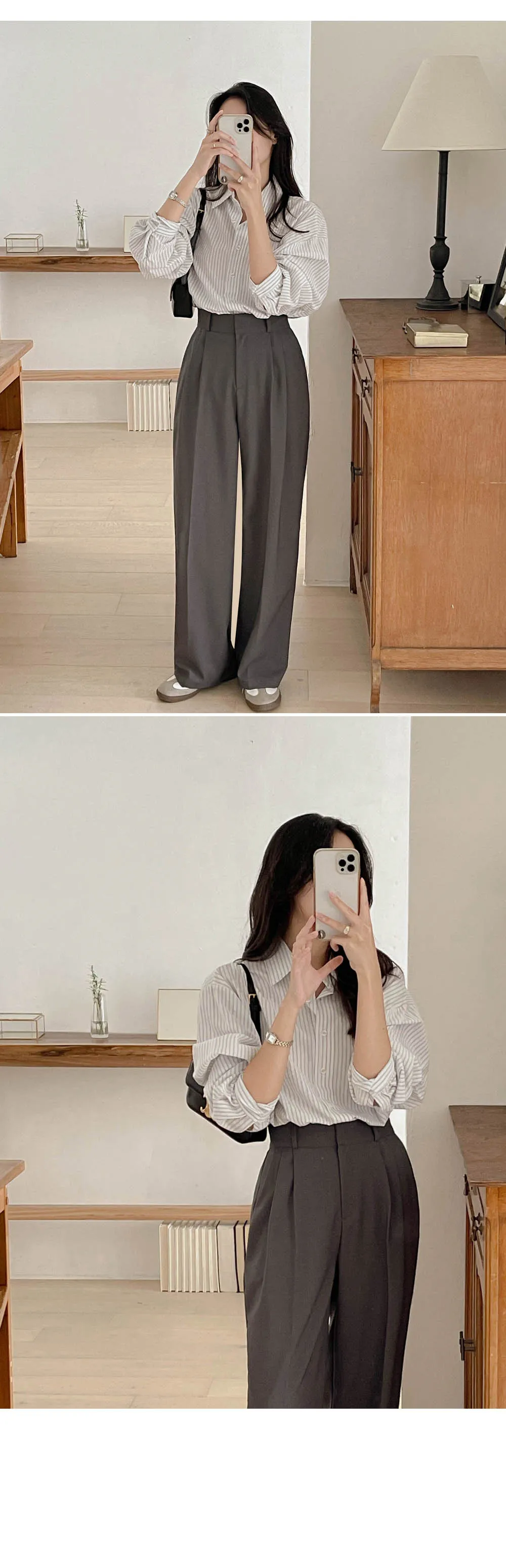 메탈릭 스퀘어 워치 상세 이미지 9