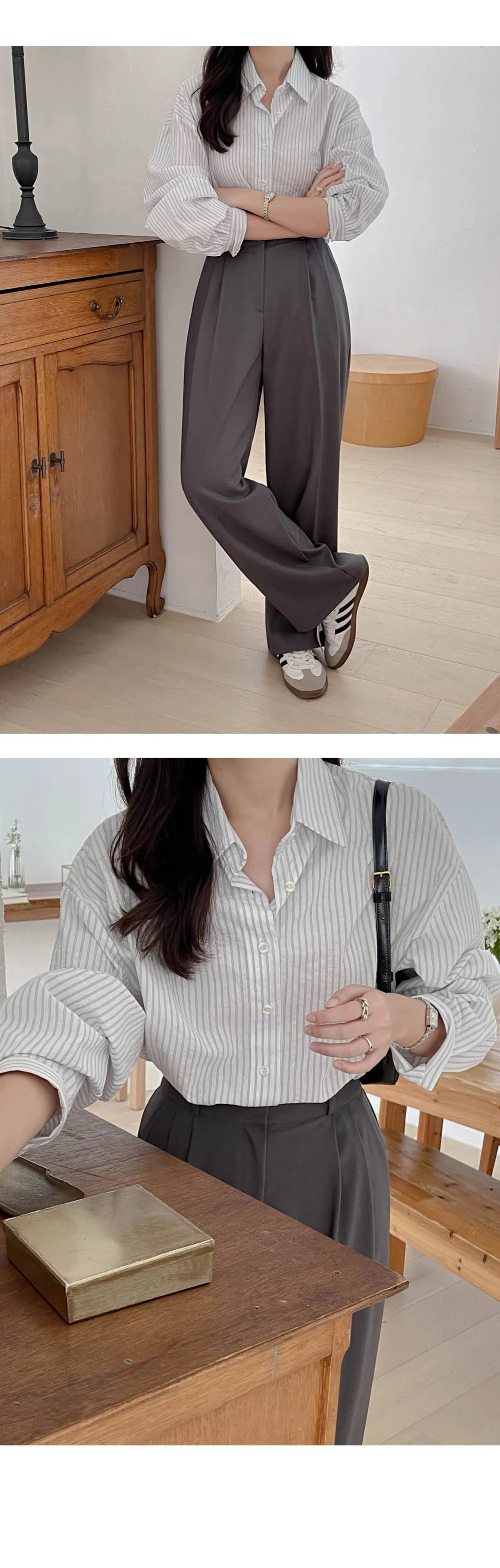 메탈릭 스퀘어 워치 상세 이미지 16