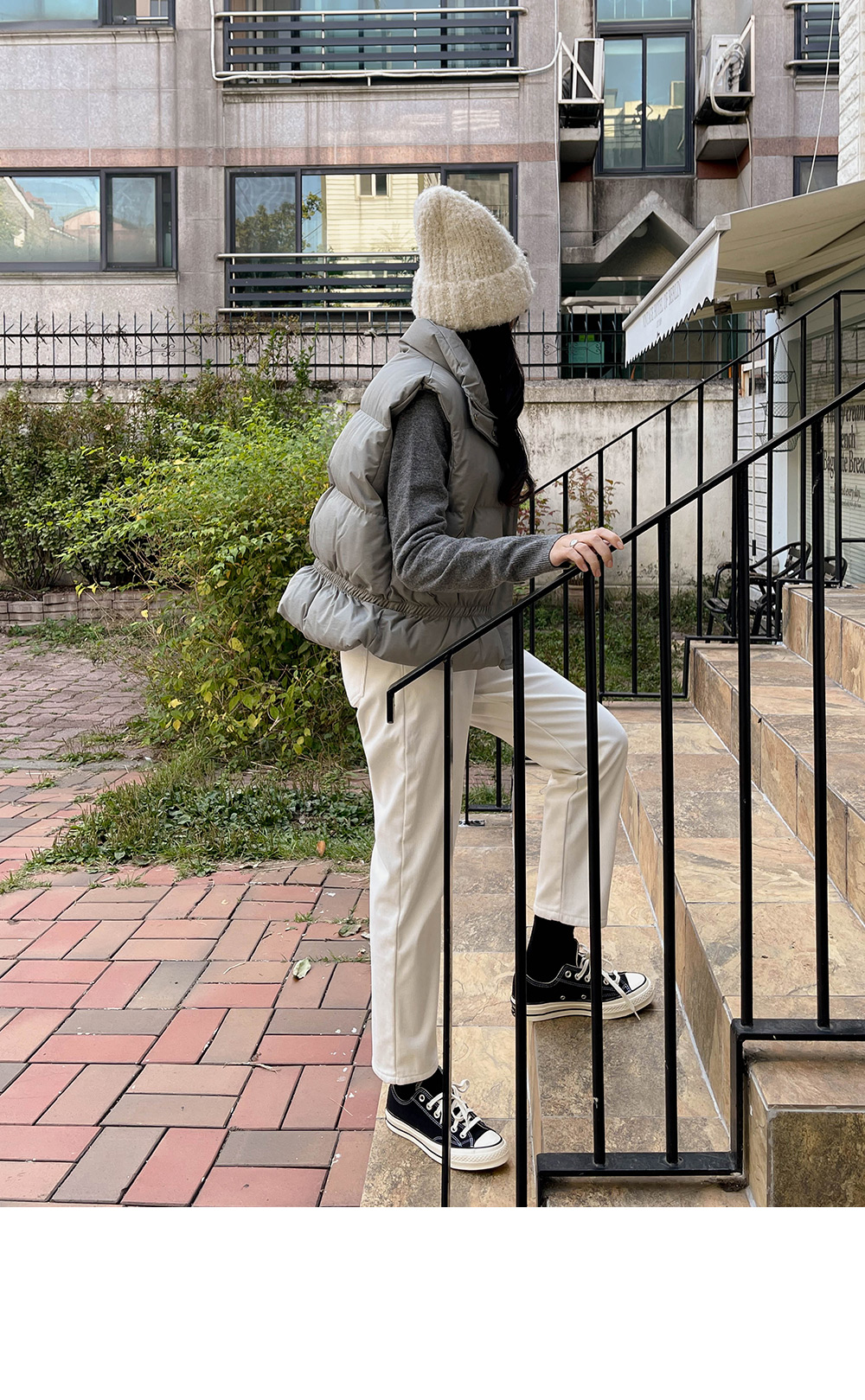 부클 골지 비니 상세 이미지 10