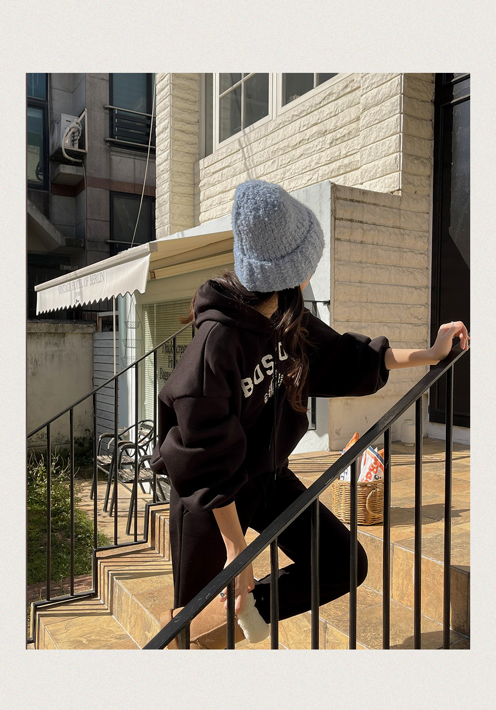 부클 골지 비니 상세 이미지 25