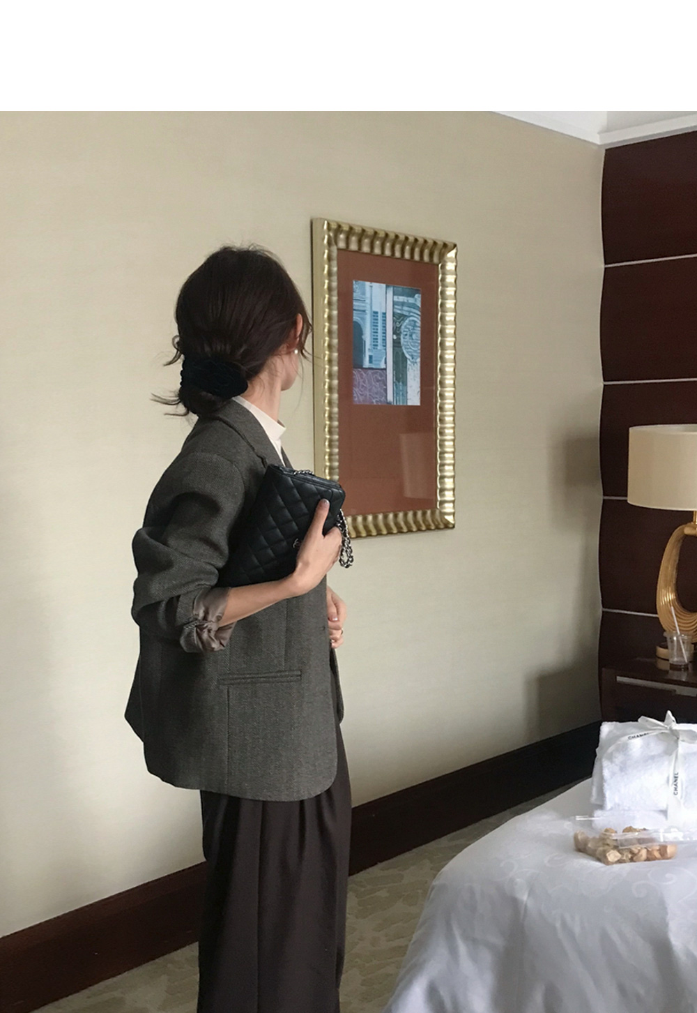 [단독][봄🌷하객룩][1천장돌파] 마가렛 헤링본 싱글자켓 상세 이미지 23
