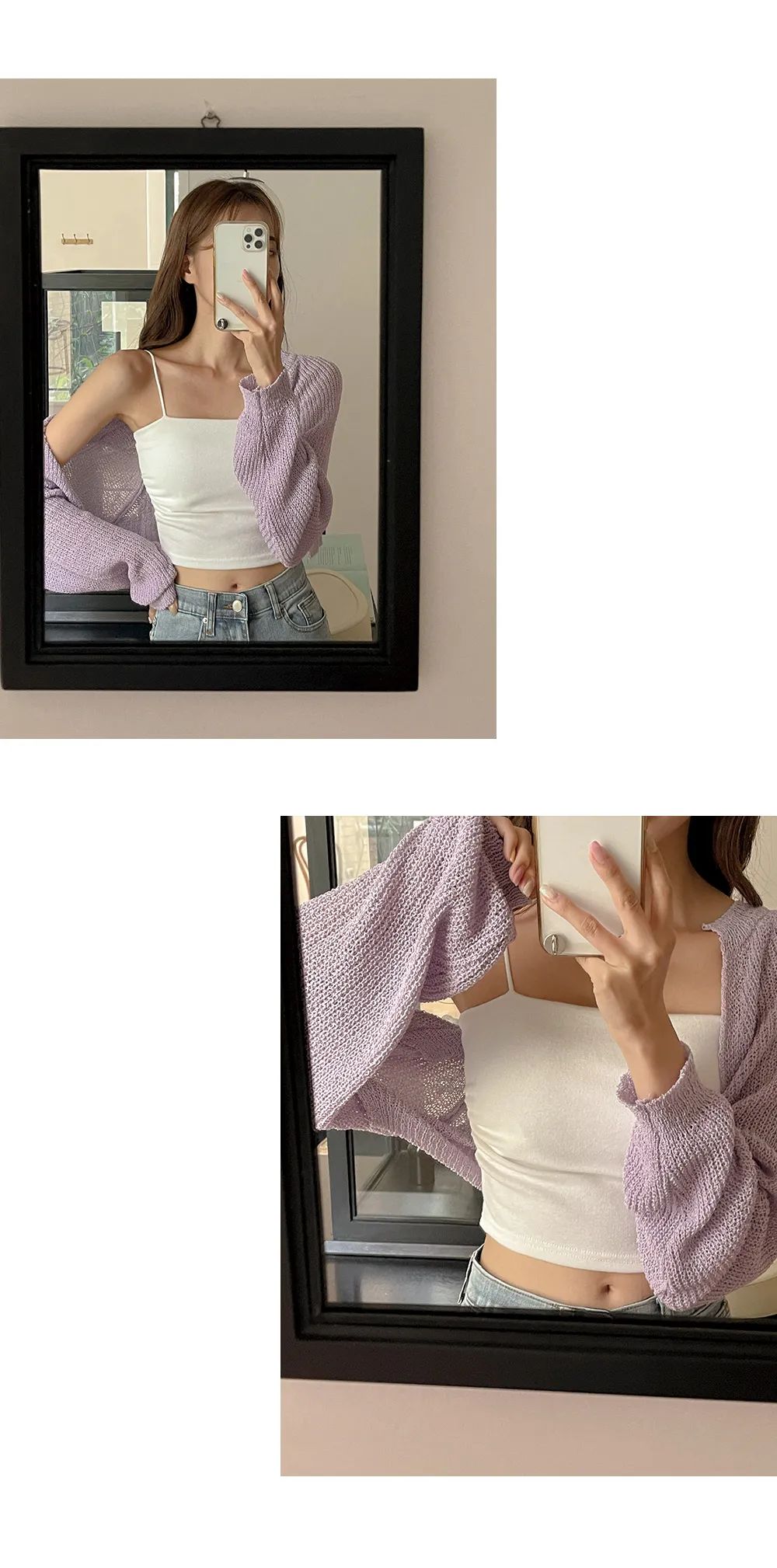 [휴양지룩🌴BEST][7천장돌파] 크러시 부클 여리핏 볼레로 상세 이미지 21