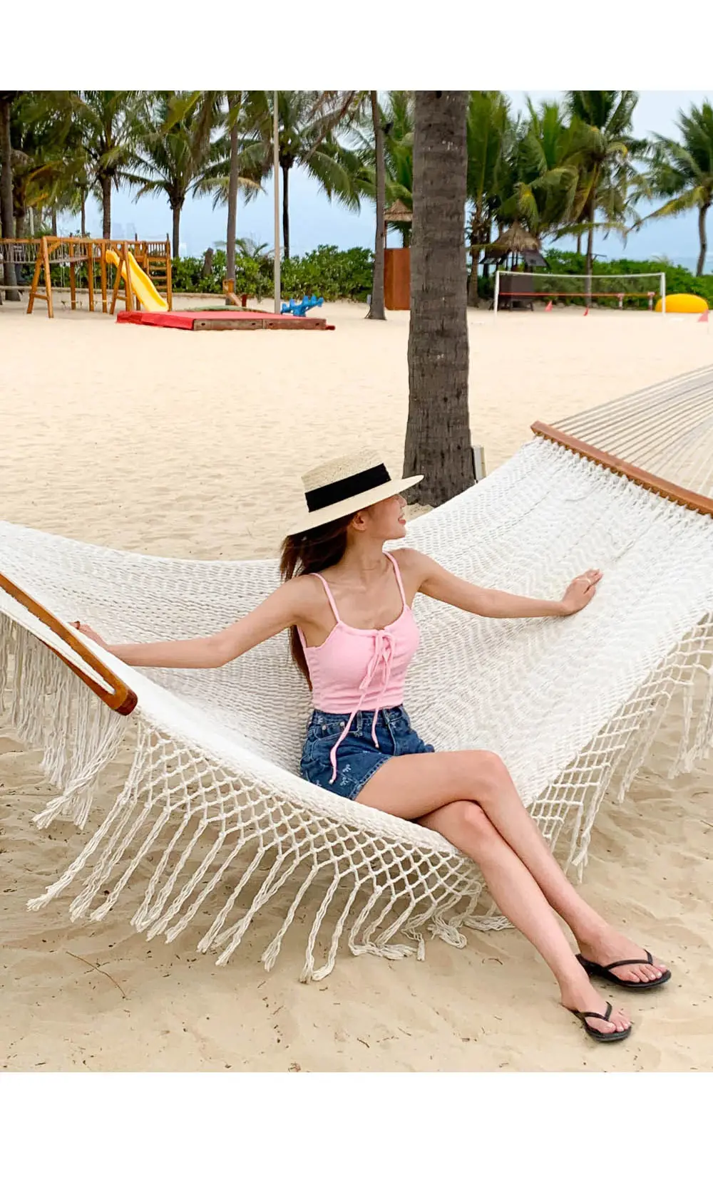 [여름신상🌴휴가룩] 모브 라피아 페도라 상세 이미지 9