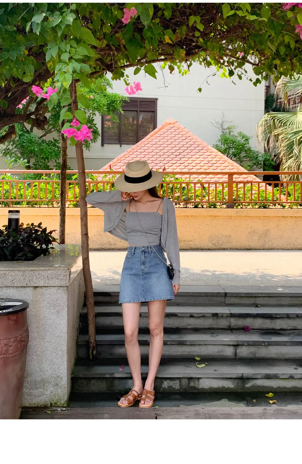 [여름신상🌴휴가룩] 모브 라피아 페도라 상세 이미지 18