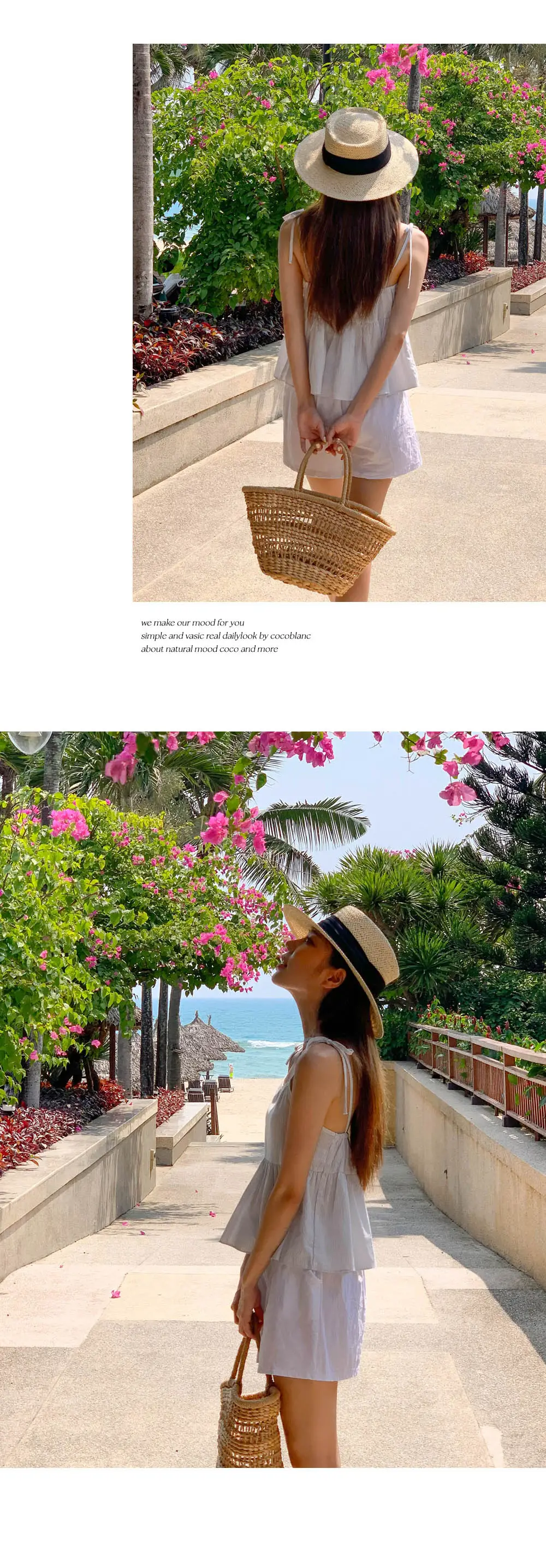 [여름신상🌴휴가룩] 모브 라피아 페도라 상세 이미지 24