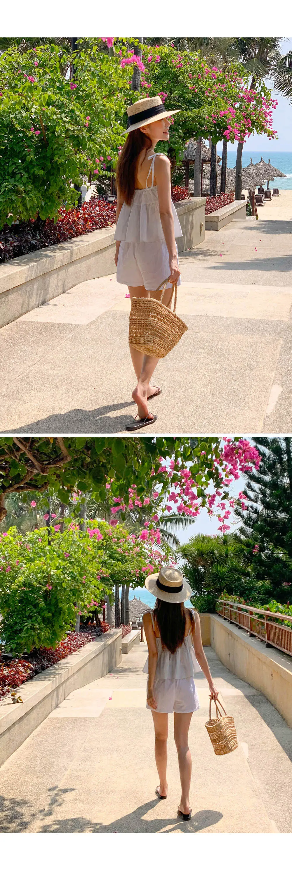 [여름신상🌴휴가룩] 모브 라피아 페도라 상세 이미지 27