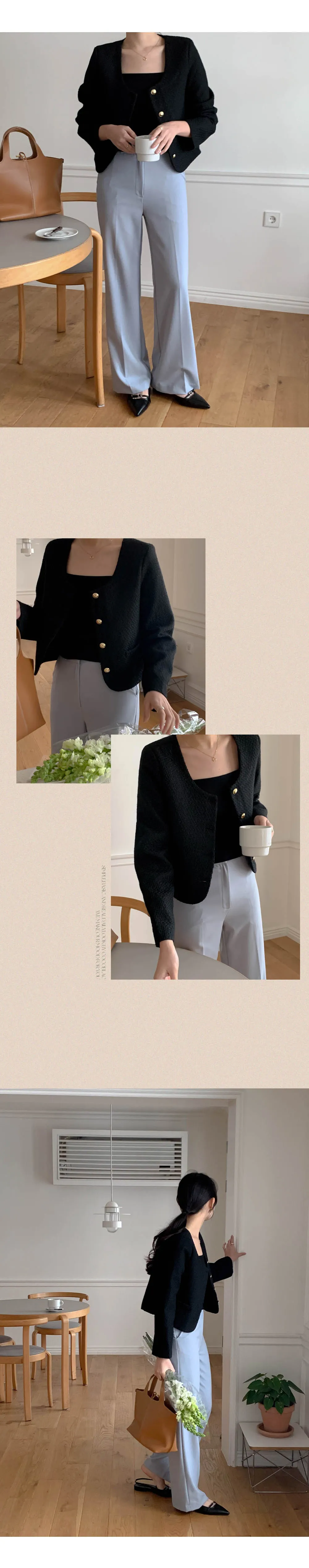 [봄신상♥하객룩] 페블 트위드 자켓 상세 이미지 30