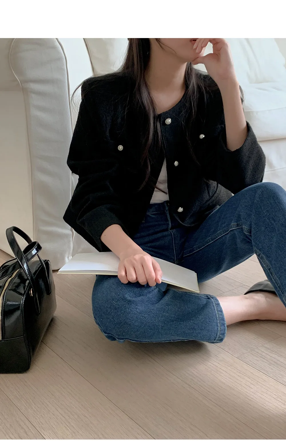 [단독][봄신상🌷하객룩/오피스룩][1천장돌파][코코메이드]퍼퓸 트위드 자켓 상세 이미지 70