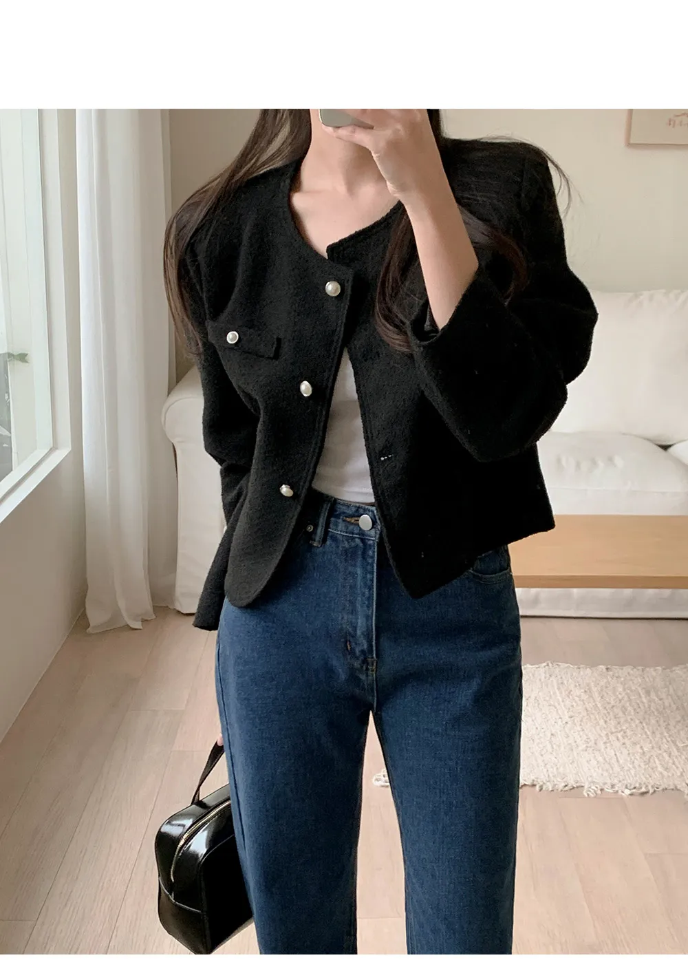 [단독][봄신상🌷하객룩/오피스룩][1천장돌파][코코메이드]퍼퓸 트위드 자켓 상세 이미지 73