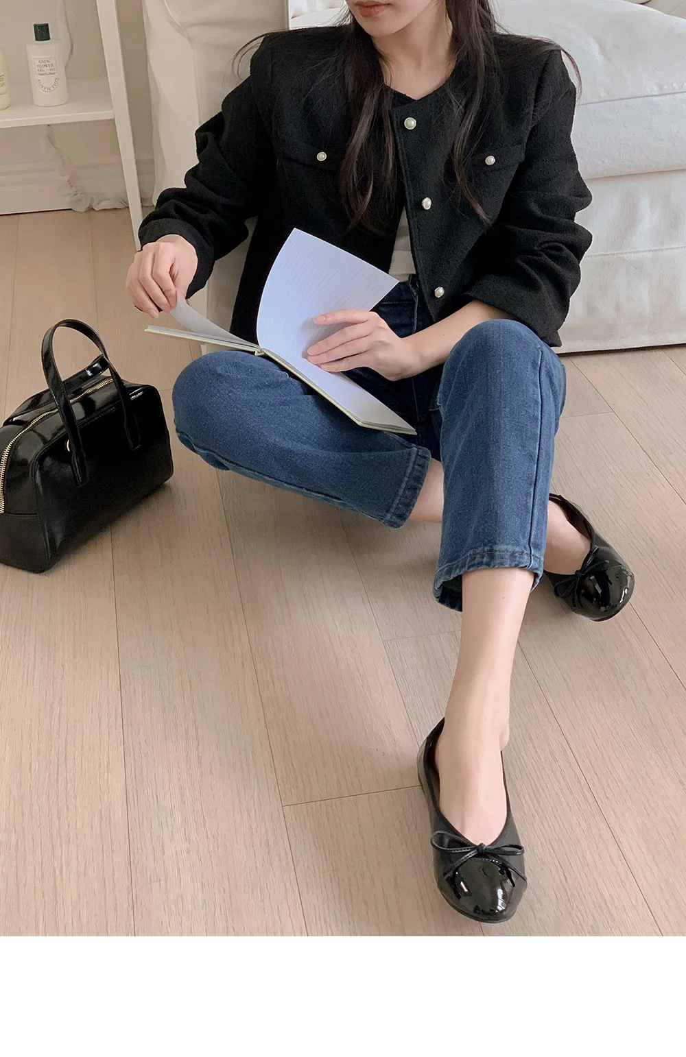 [단독][봄신상🌷하객룩/오피스룩][1천장돌파][코코메이드]퍼퓸 트위드 자켓 상세 이미지 77