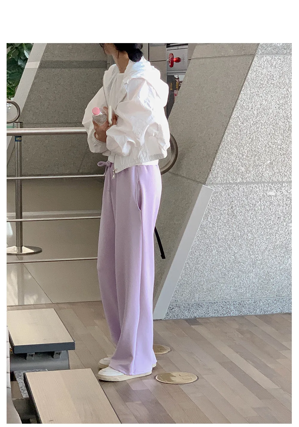 [여름🌴장마룩][1천장돌파] 하스 크롭 바람막이 점퍼 상세 이미지 33