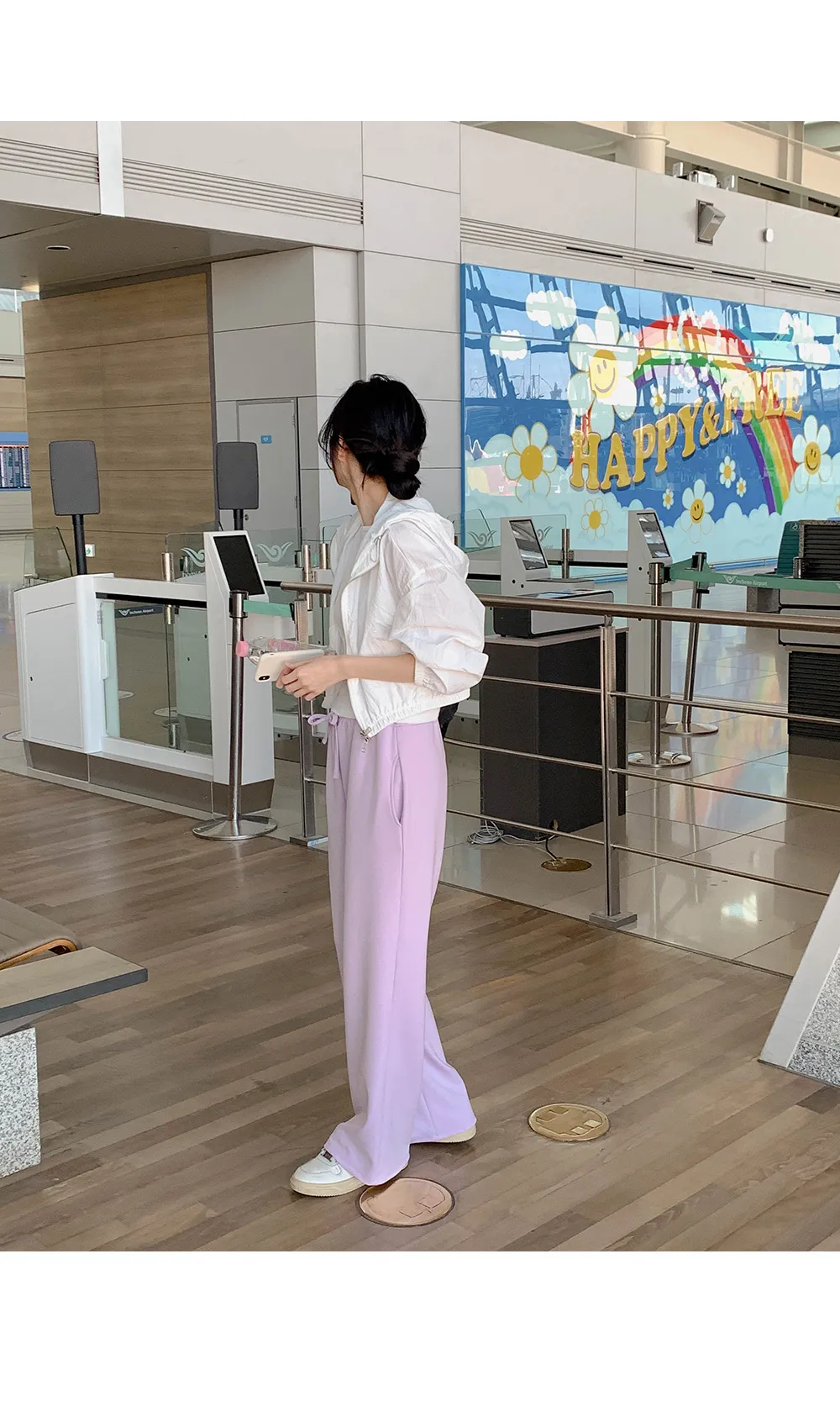 [여름🌴장마룩][1천장돌파] 하스 크롭 바람막이 점퍼 상세 이미지 44