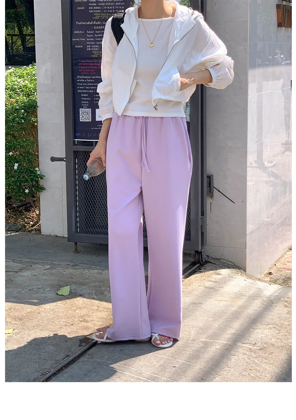 [여름🌴장마룩][1천장돌파] 하스 크롭 바람막이 점퍼 상세 이미지 52