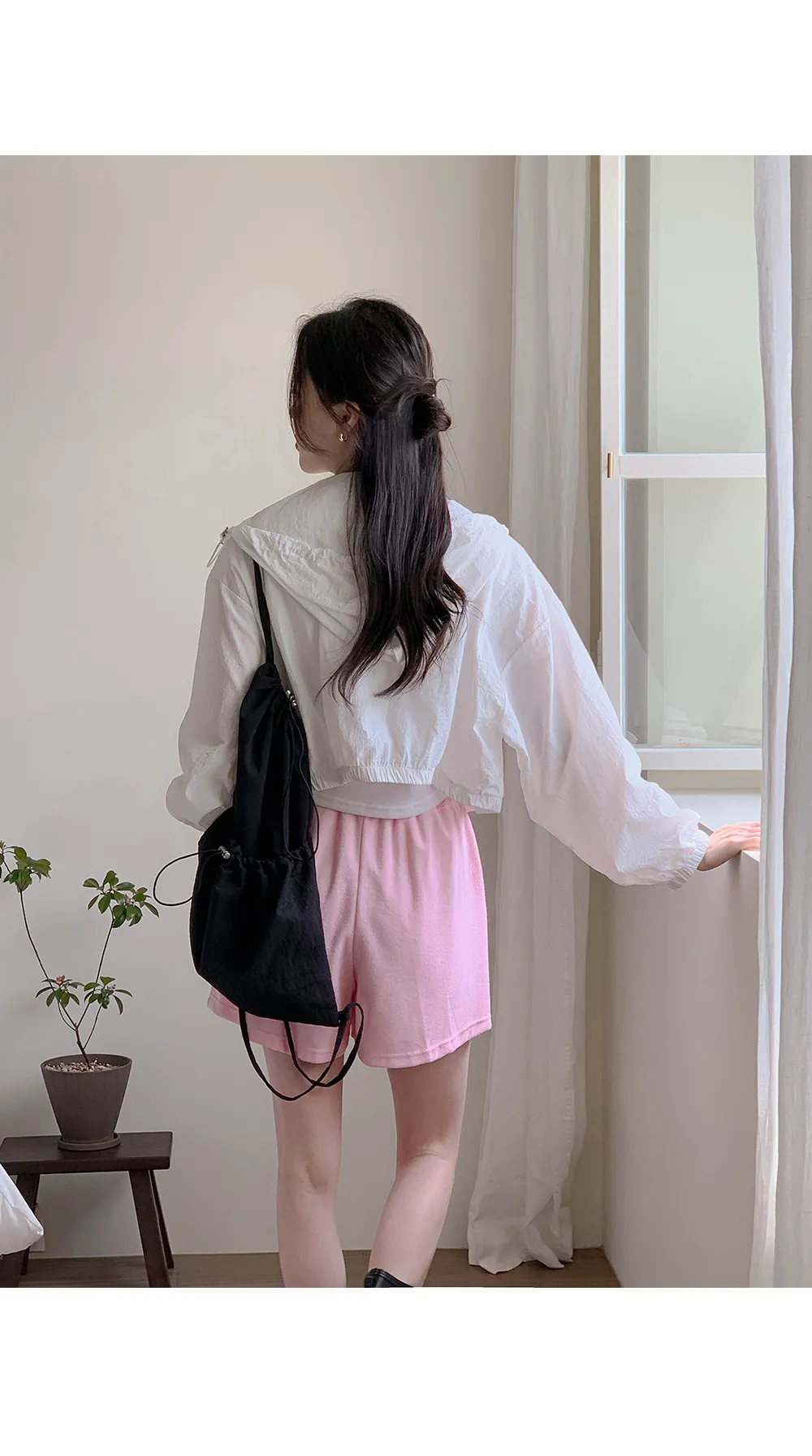[여름🌴장마룩][1천장돌파] 하스 크롭 바람막이 점퍼 상세 이미지 74