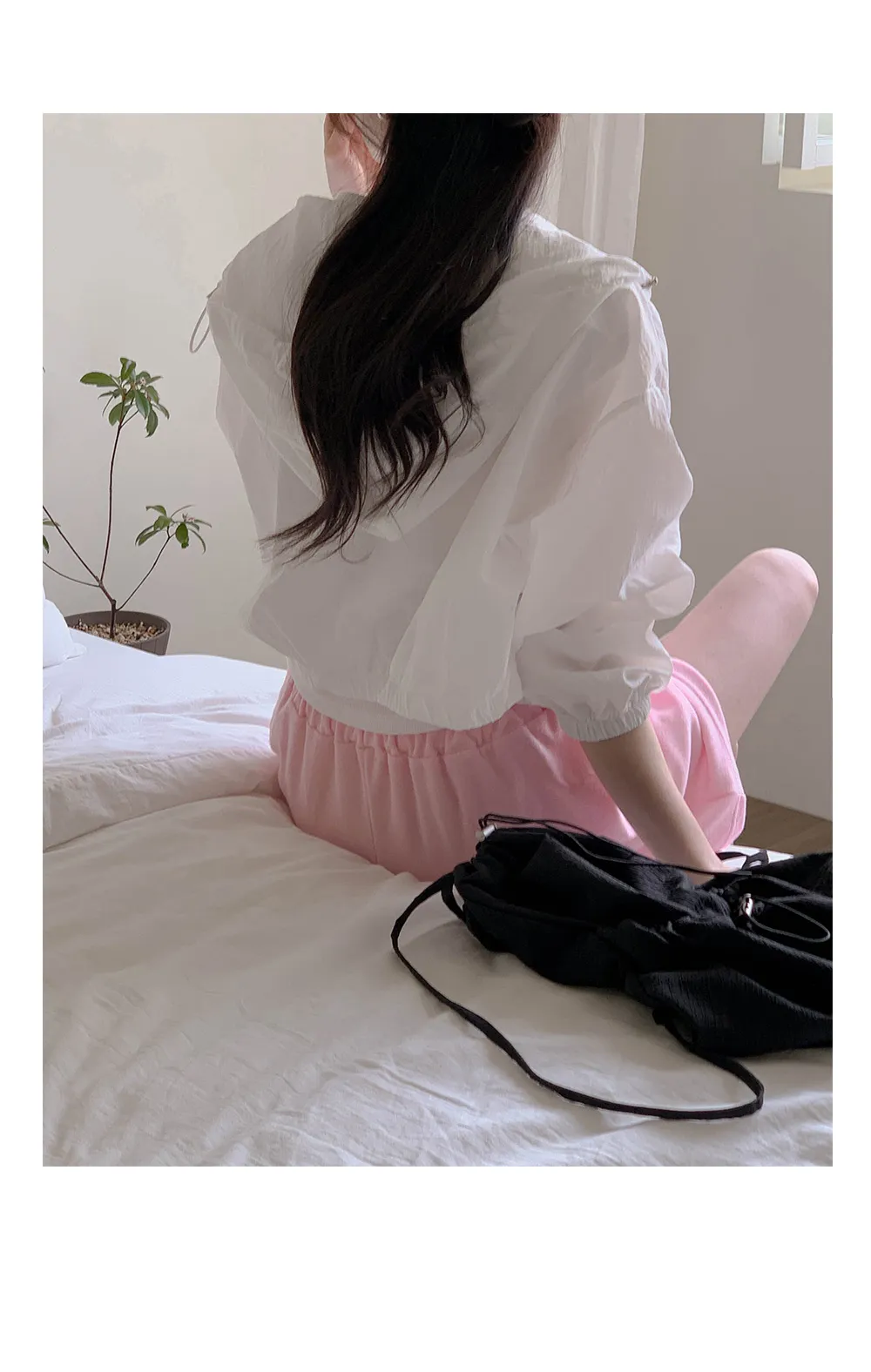[여름🌴장마룩][1천장돌파] 하스 크롭 바람막이 점퍼 상세 이미지 87