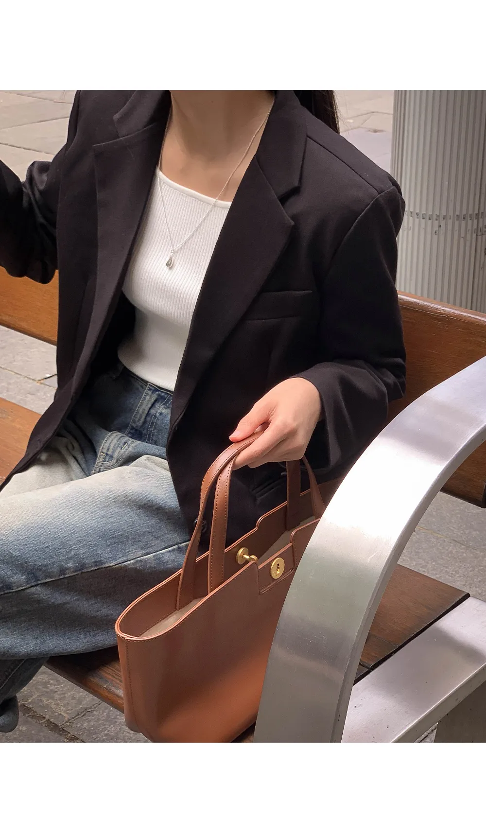 [봄🌷드뮤어/오피스룩][코코메이드]멀시 테일러드 자켓 상세 이미지 40