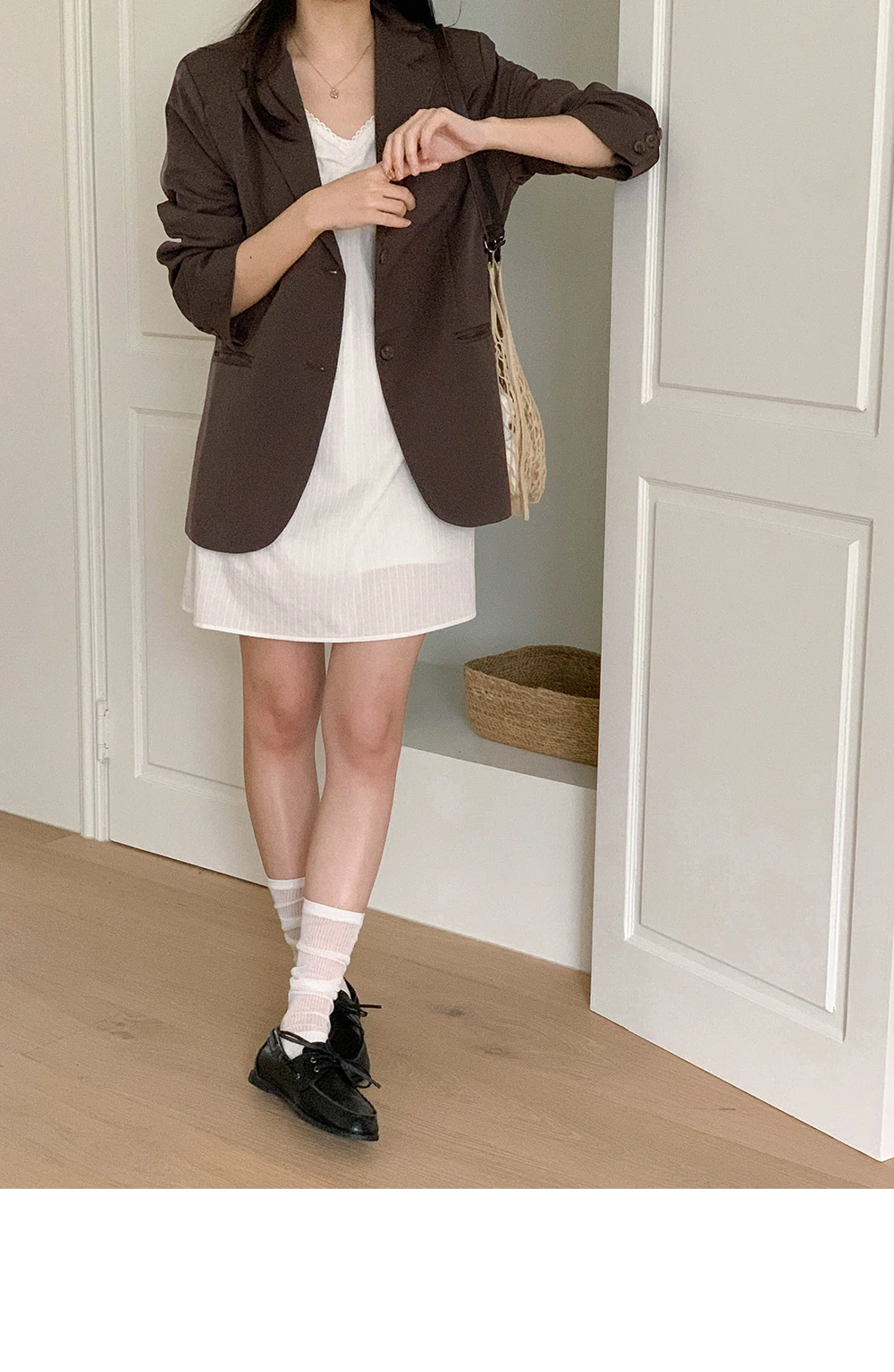 [봄🌷드뮤어/오피스룩][코코메이드]멀시 테일러드 자켓 상세 이미지 127