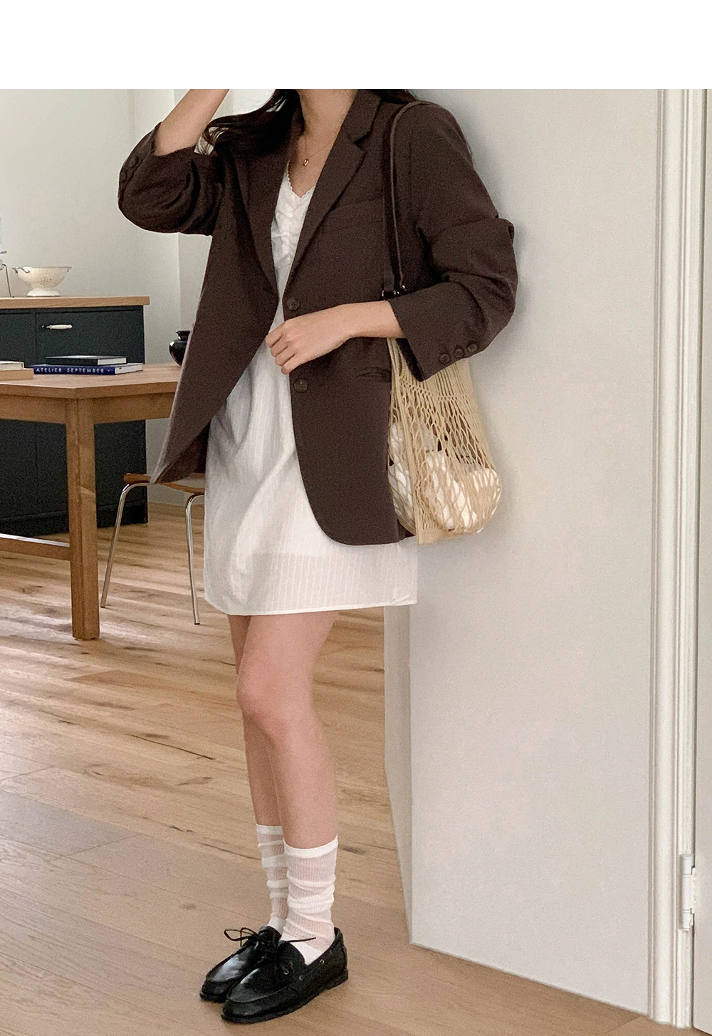[봄🌷드뮤어/오피스룩][코코메이드]멀시 테일러드 자켓 상세 이미지 129