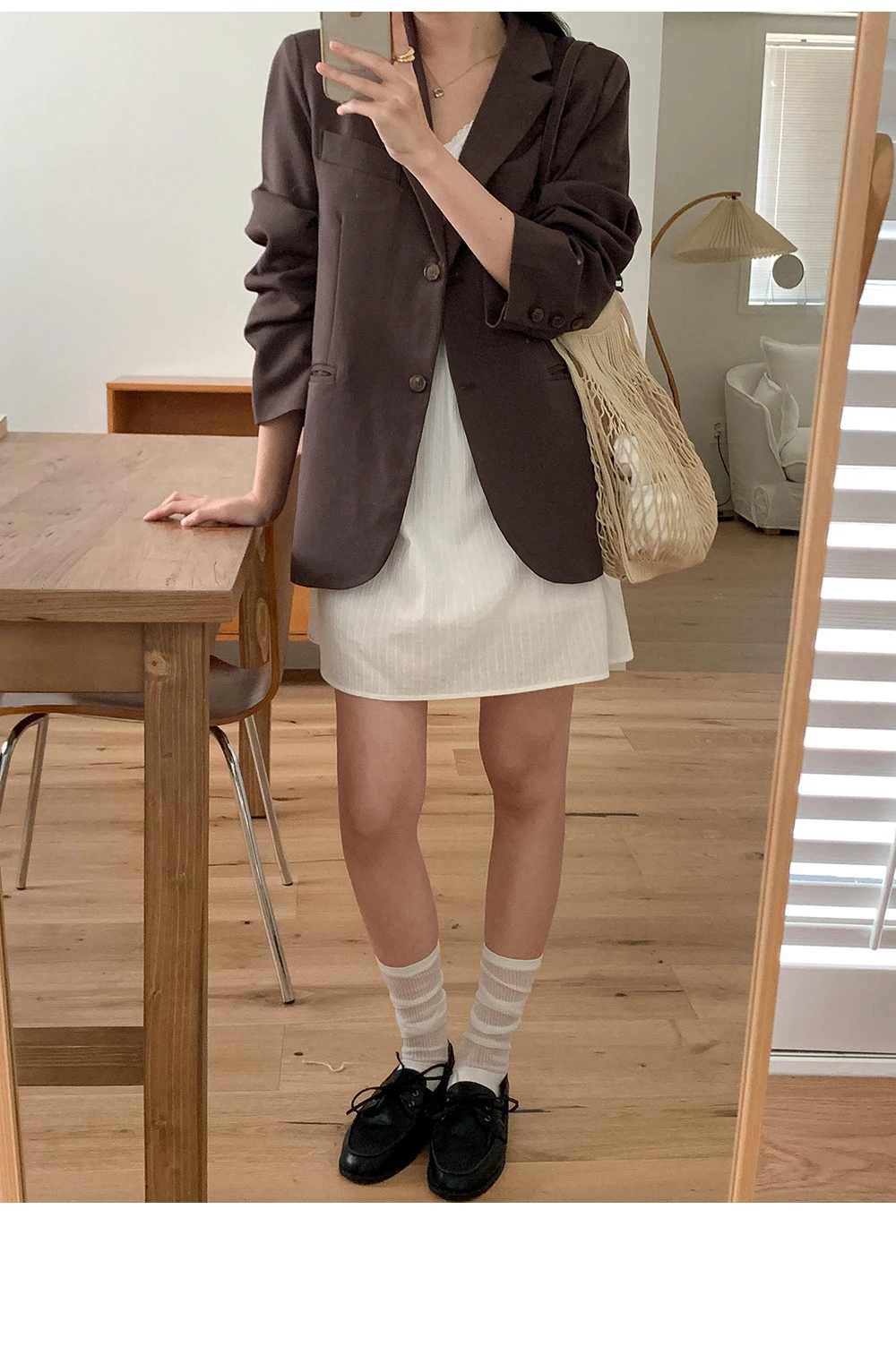 [봄🌷드뮤어/오피스룩][코코메이드]멀시 테일러드 자켓 상세 이미지 133