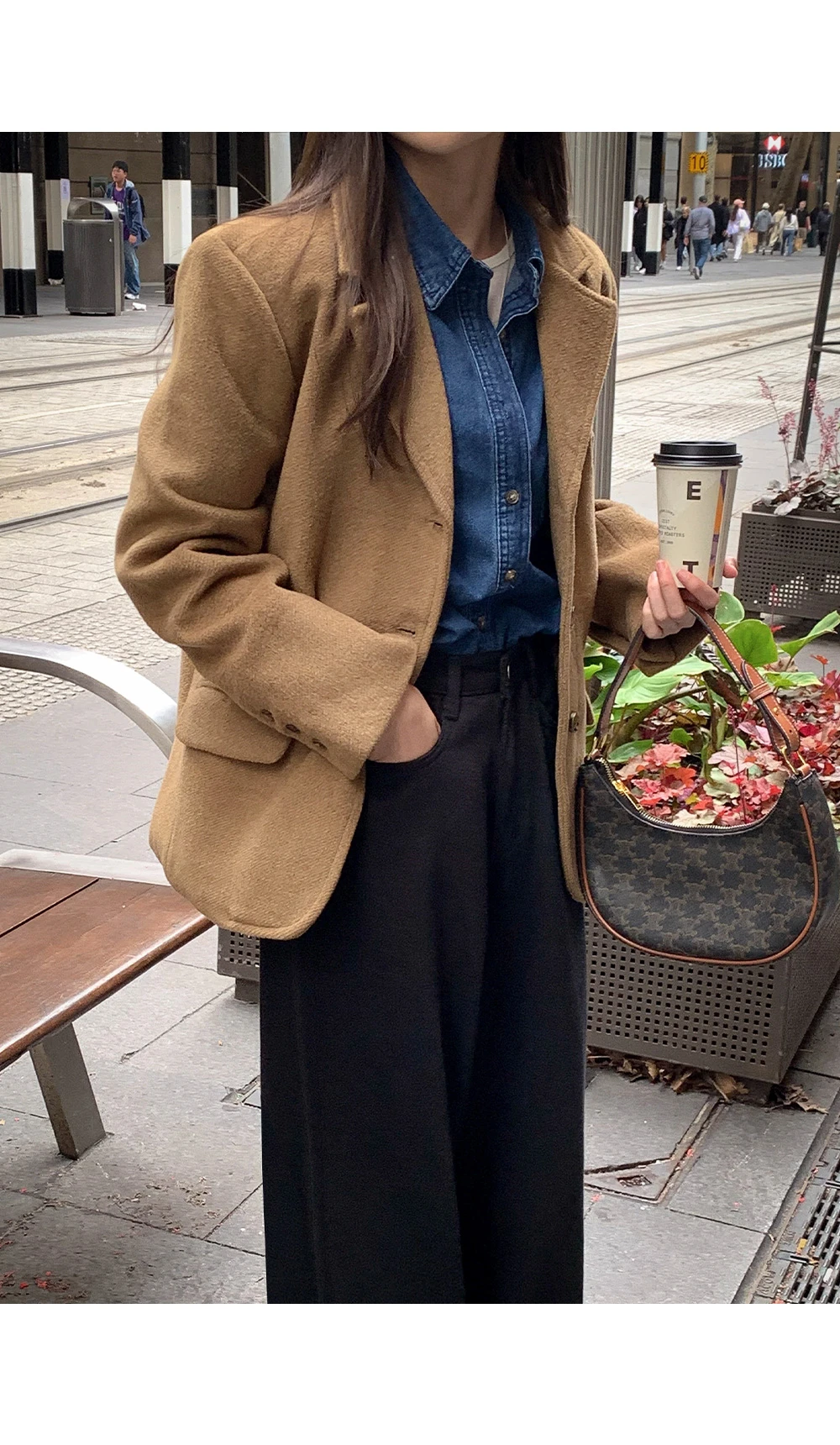 [봄🌷드뮤어][코코메이드]클래식 모직 싱글자켓 상세 이미지 64