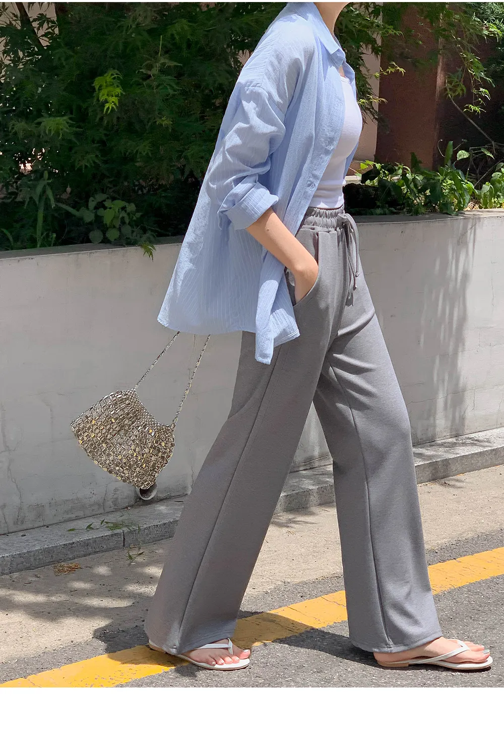 [여름🌴건조기ok/사계절][1천장돌파][부츠컷/기장추가][코코메이드]웨어러블 트레이닝팬츠(길이선택) 상세 이미지 63