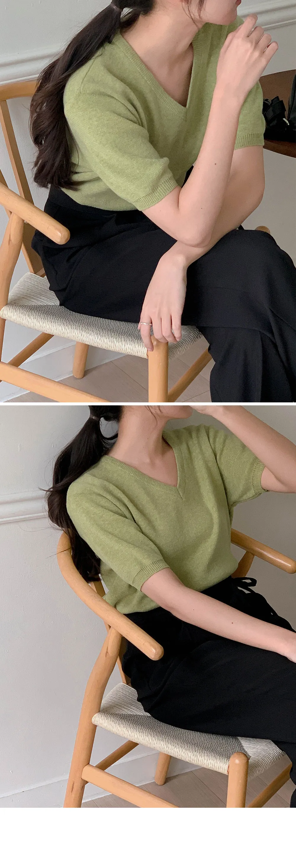 [여름신상🌴하객룩] 원턱 사이드 스트랩 슬랙스 상세 이미지 23