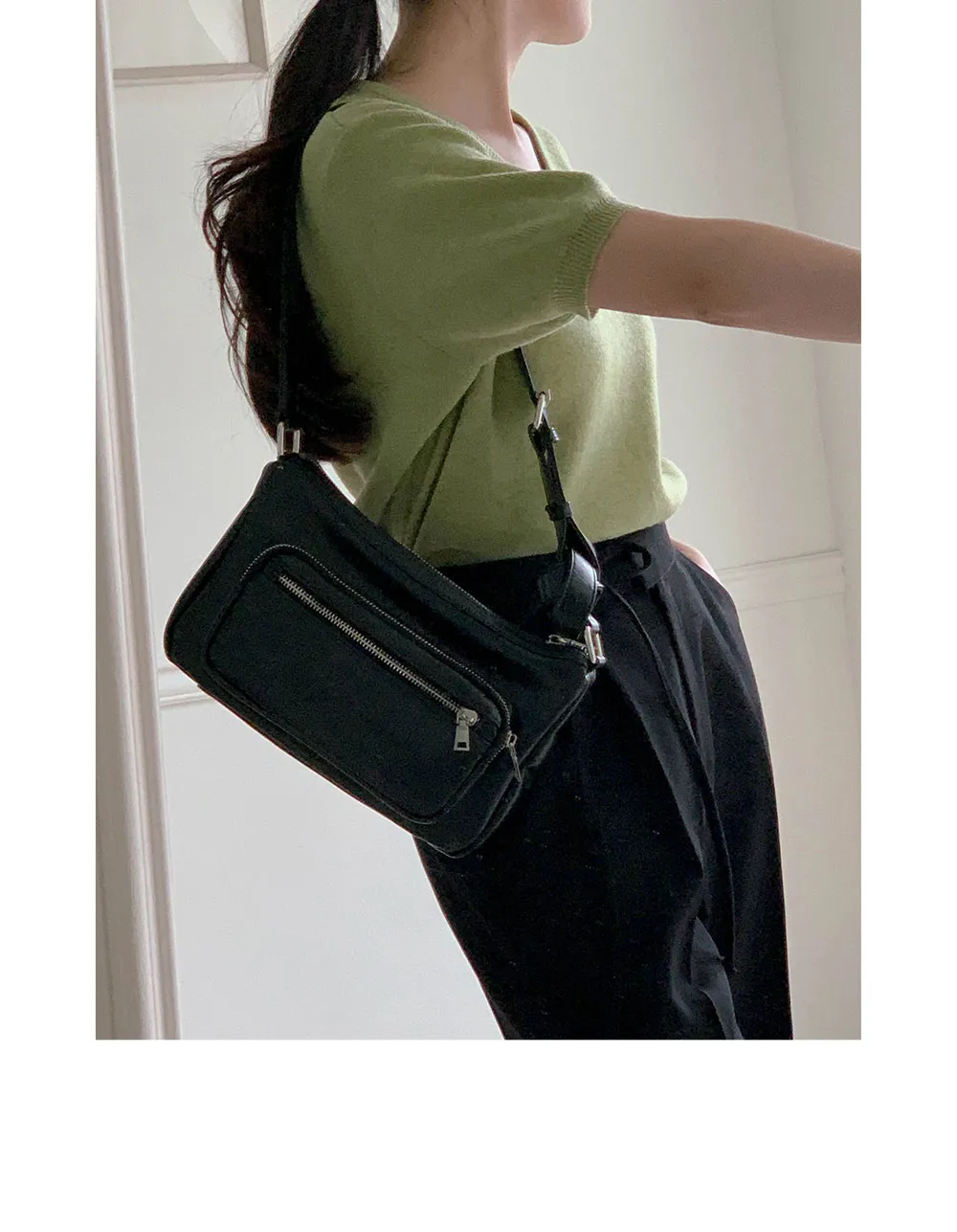 [여름신상🌴하객룩] 원턱 사이드 스트랩 슬랙스 상세 이미지 27