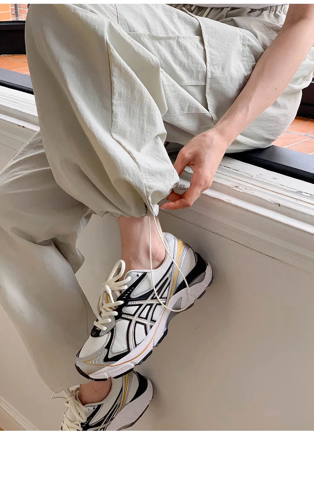 [단독][여름🌴][1천장돌파][코코메이드]스트링 나일론 카고팬츠(밴딩) 상세 이미지 208