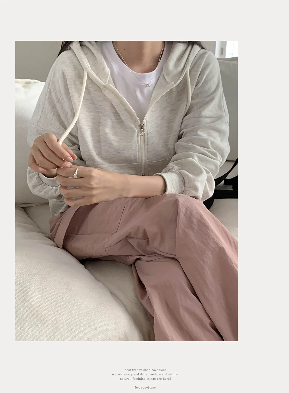 [단독][여름🌴][1천장돌파][코코메이드]스트링 나일론 카고팬츠(밴딩) 상세 이미지 33