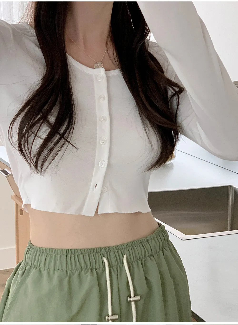 [단독][여름🌴][1천장돌파][코코메이드]스트링 나일론 카고팬츠(밴딩) 상세 이미지 85