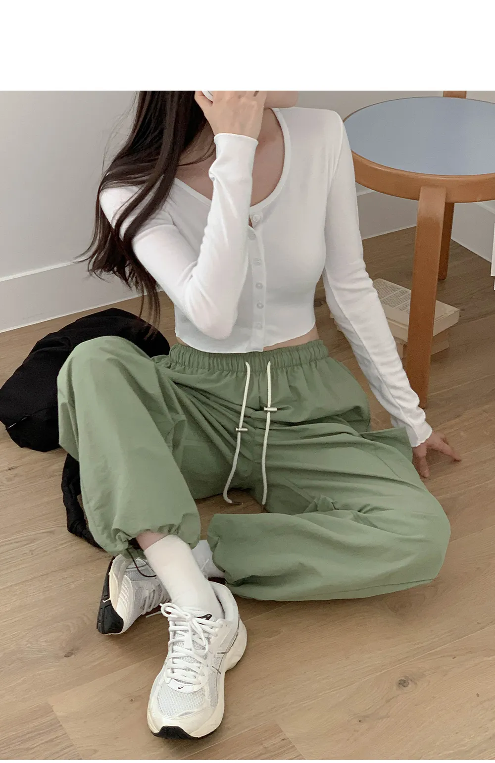 [단독][여름🌴][1천장돌파][코코메이드]스트링 나일론 카고팬츠(밴딩) 상세 이미지 103