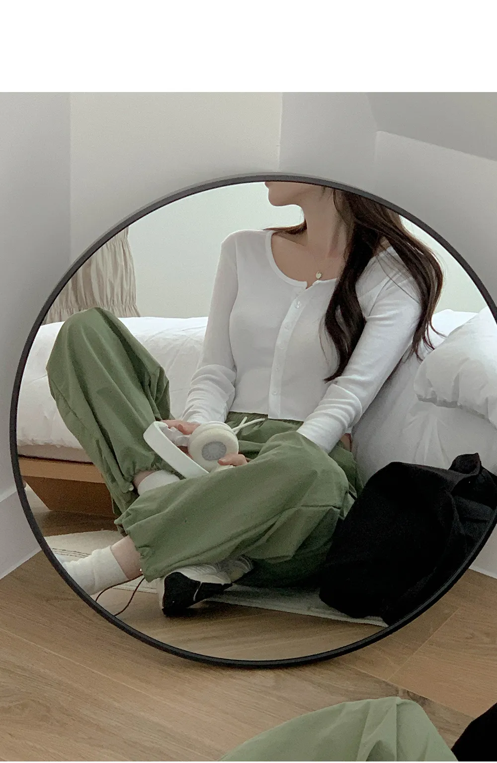 [단독][여름🌴][1천장돌파][코코메이드]스트링 나일론 카고팬츠(밴딩) 상세 이미지 114