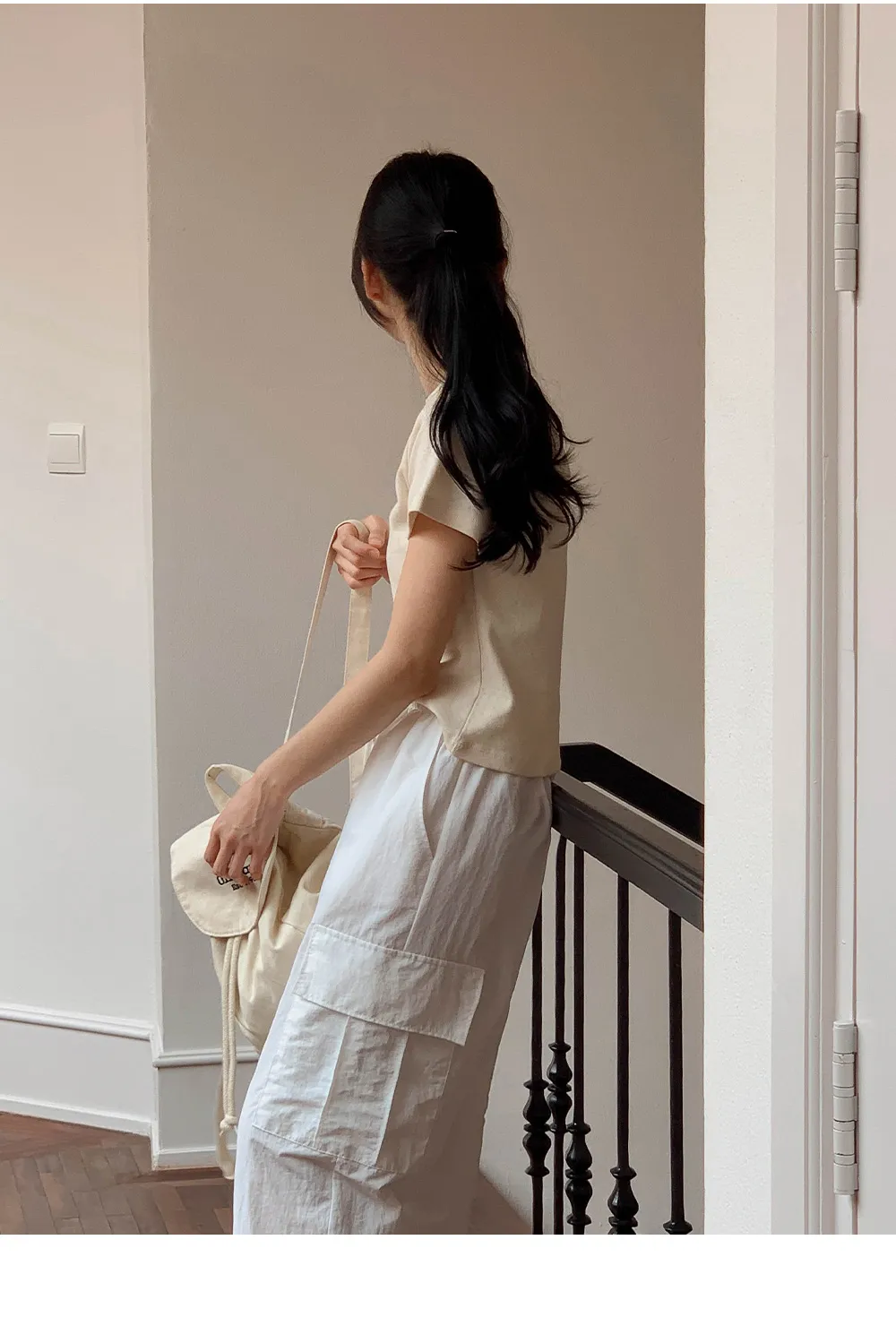[단독][여름🌴][1천장돌파][코코메이드]스트링 나일론 카고팬츠(밴딩) 상세 이미지 273