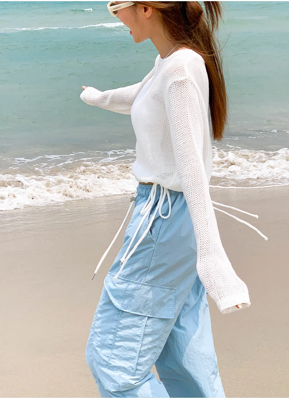 [단독][여름🌴][1천장돌파][코코메이드]스트링 나일론 카고팬츠(밴딩) 상세 이미지 198