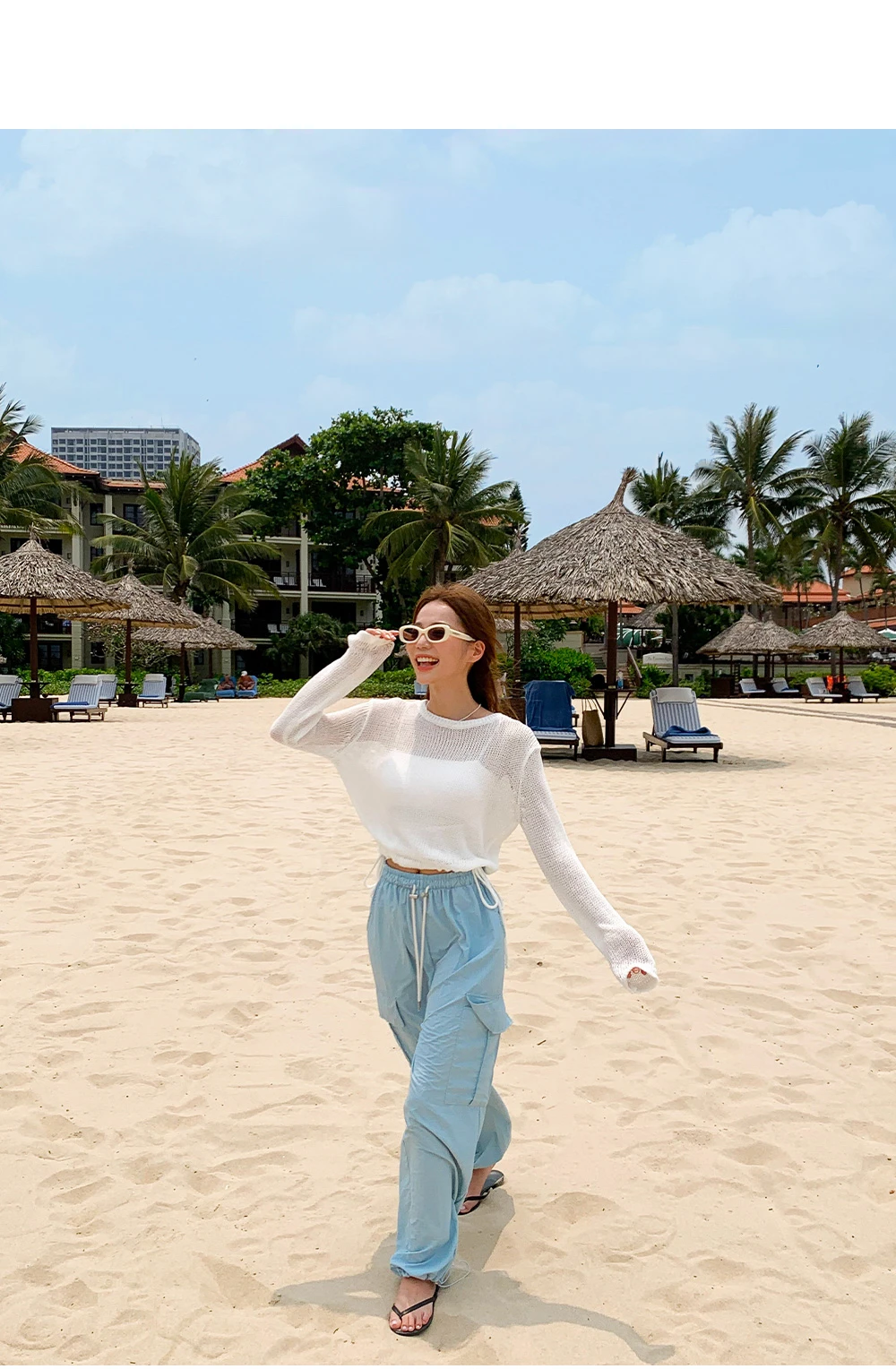 [단독][여름🌴][1천장돌파][코코메이드]스트링 나일론 카고팬츠(밴딩) 상세 이미지 202