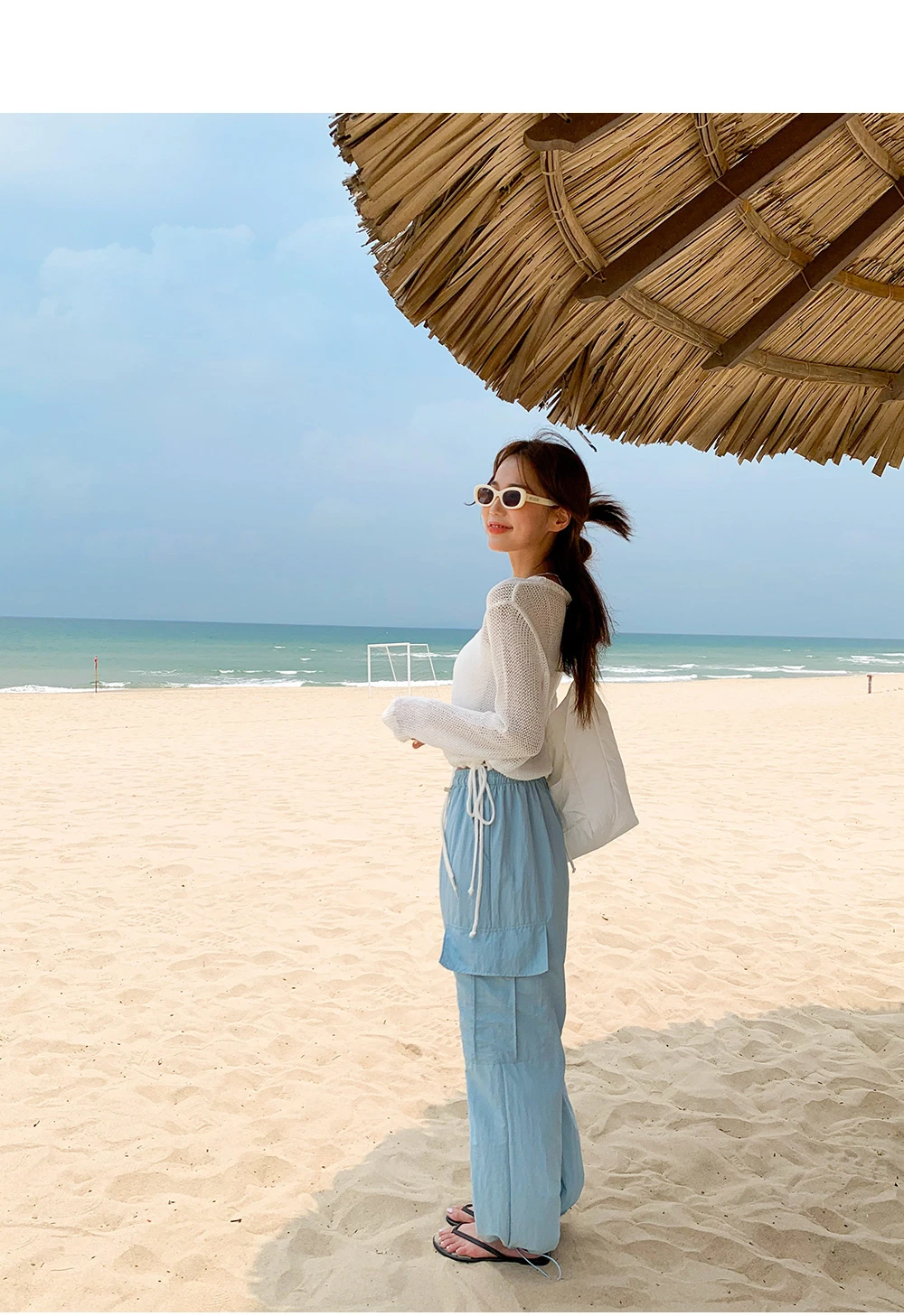 [단독][여름🌴][1천장돌파][코코메이드]스트링 나일론 카고팬츠(밴딩) 상세 이미지 204