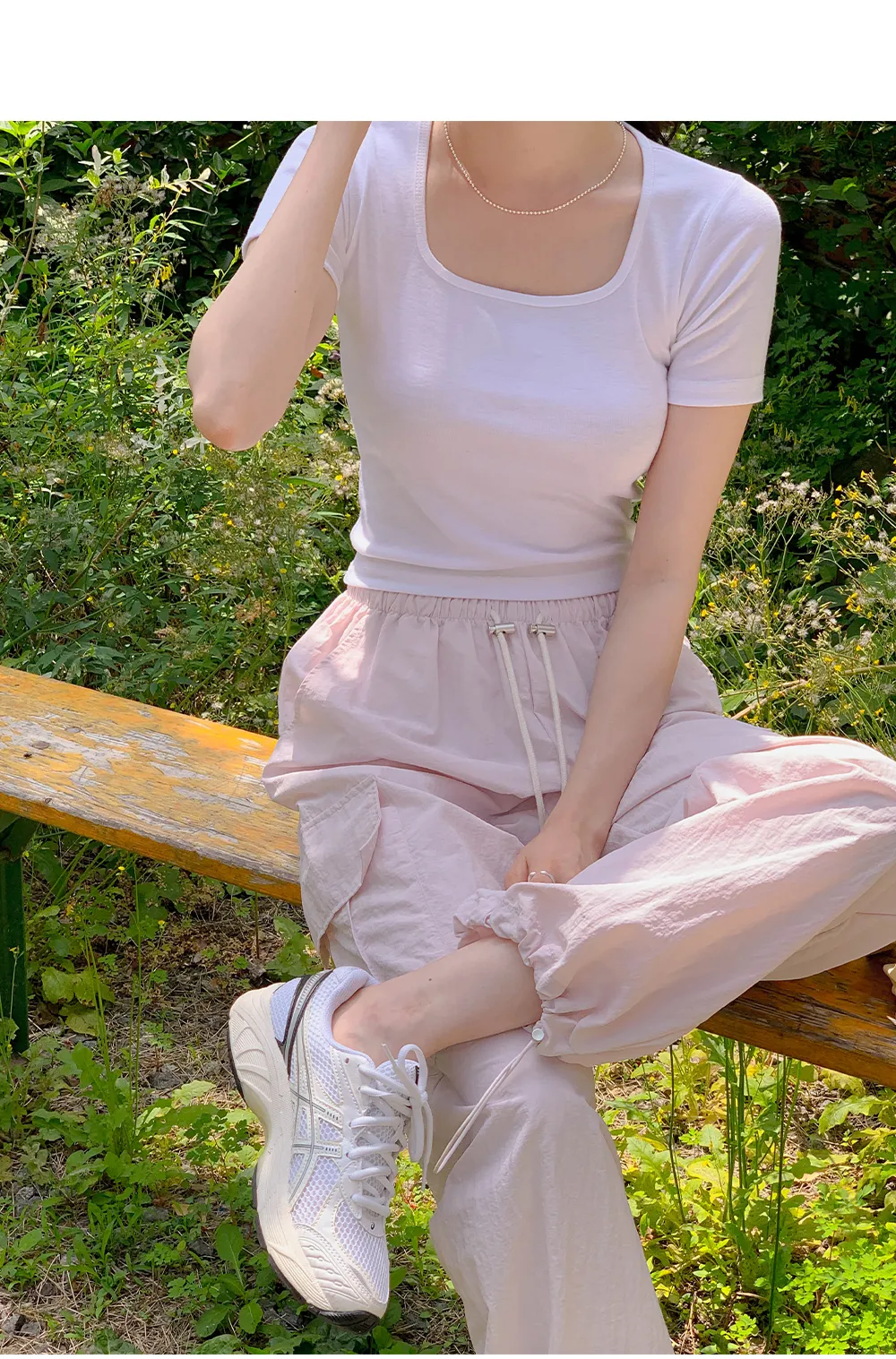 [단독][여름🌴][1천장돌파][코코메이드]스트링 나일론 카고팬츠(밴딩) 상세 이미지 165