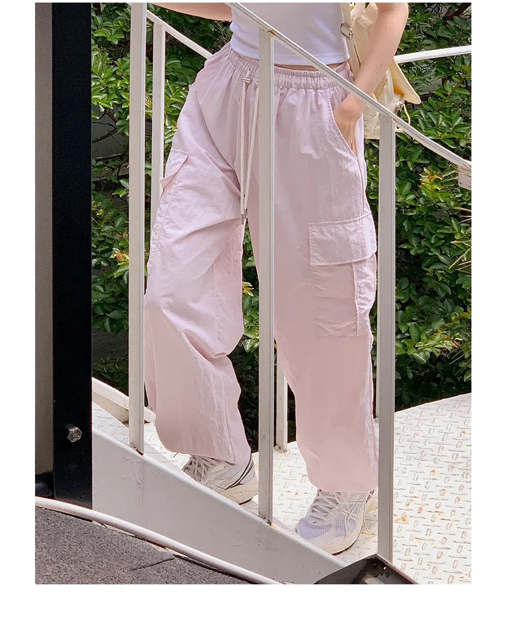[단독][여름🌴][1천장돌파][코코메이드]스트링 나일론 카고팬츠(밴딩) 상세 이미지 169