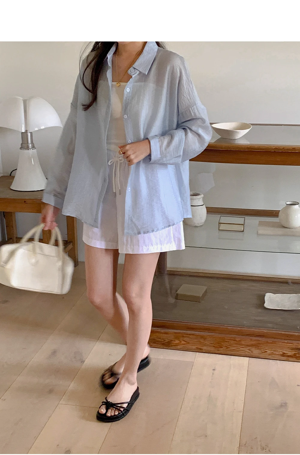 [단독][휴양지룩🌴장마룩][1천장돌파][코코메이드] 라이튼 나일론 숏팬츠(밴딩) 상세 이미지 49