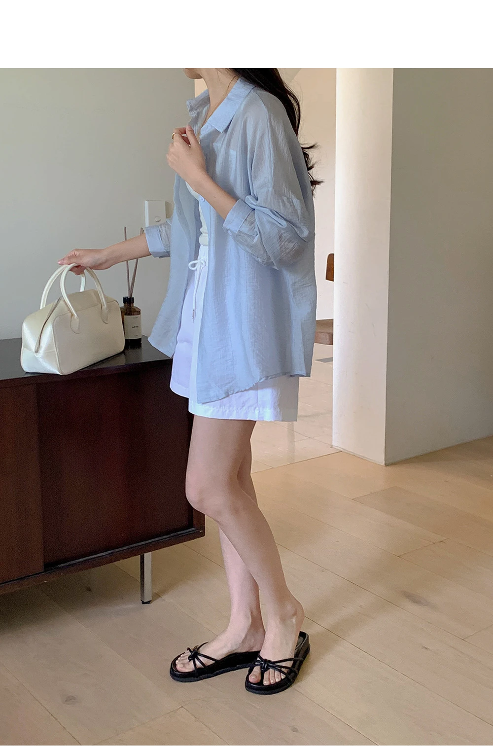 [단독][휴양지룩🌴장마룩][1천장돌파][코코메이드] 라이튼 나일론 숏팬츠(밴딩) 상세 이미지 51