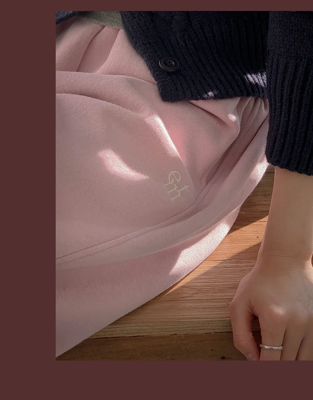[봄🌷투웨이/기본ver추가][코코메이드]에먼트 자수 조거팬츠(밴딩) 상세 이미지 29