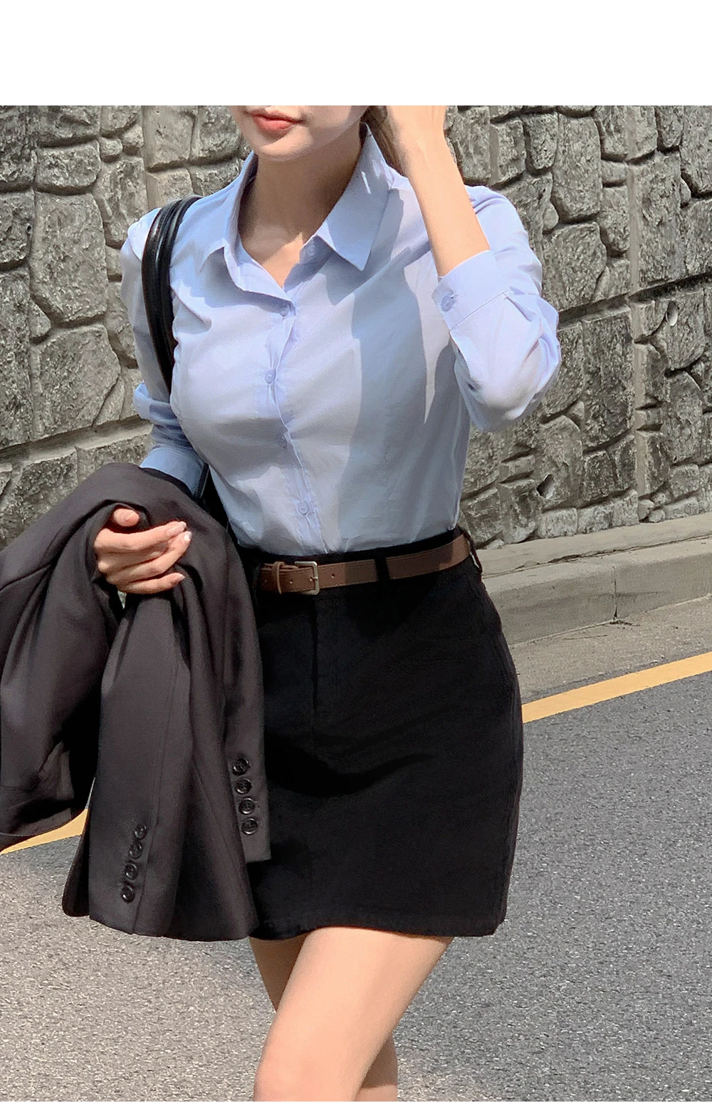 [단독][봄🌷하객룩][1천장돌파] 페이블 코듀로이 스커트(벨트set) 상세 이미지 50