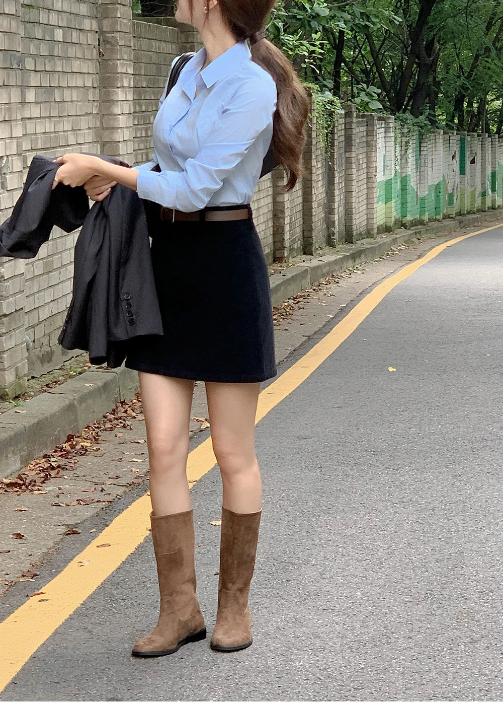 [단독][봄🌷하객룩][1천장돌파] 페이블 코듀로이 스커트(벨트set) 상세 이미지 56