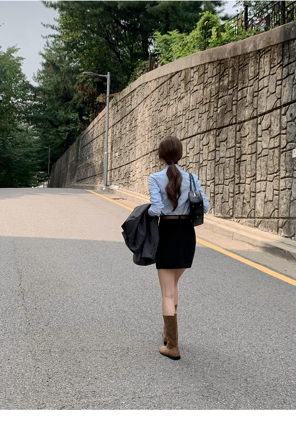 [단독][봄🌷하객룩][1천장돌파] 페이블 코듀로이 스커트(벨트set) 상세 이미지 3
