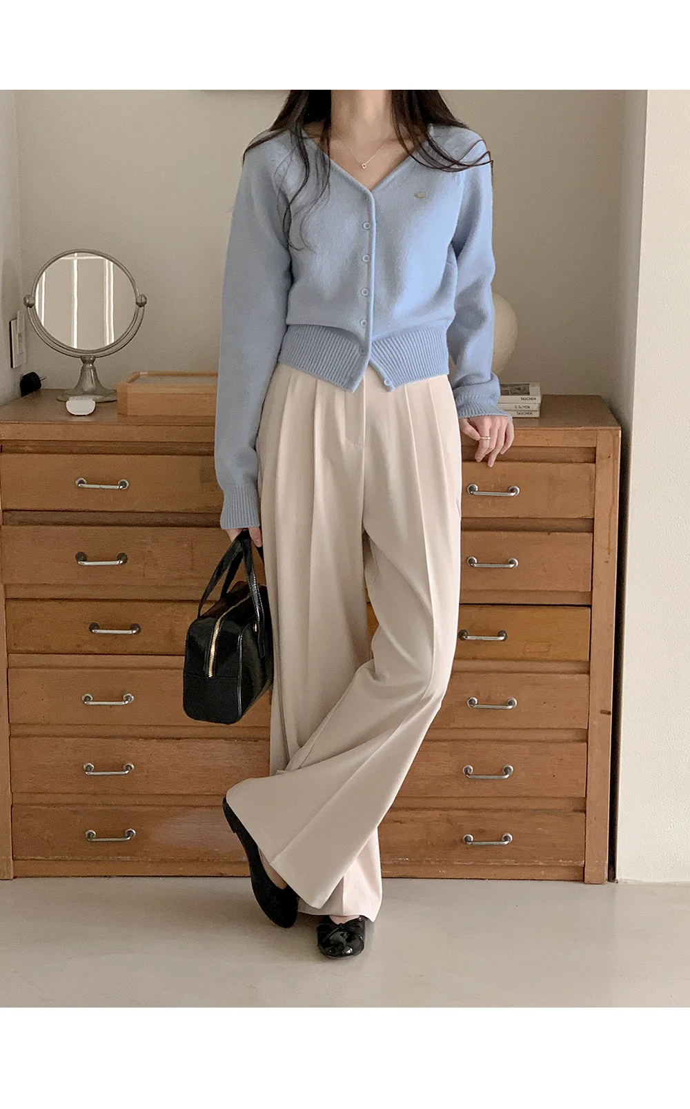 [봄🌷파스텔톤] 실버 팬던트 가디건 상세 이미지 31