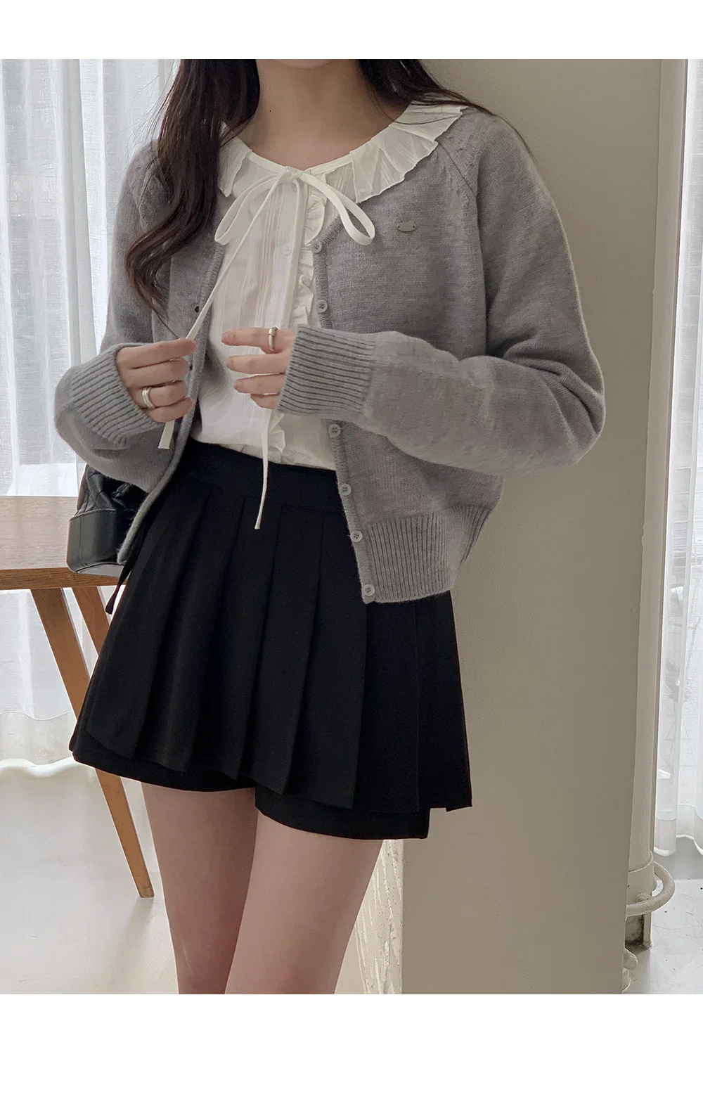 [봄🌷파스텔톤] 실버 팬던트 가디건 상세 이미지 48