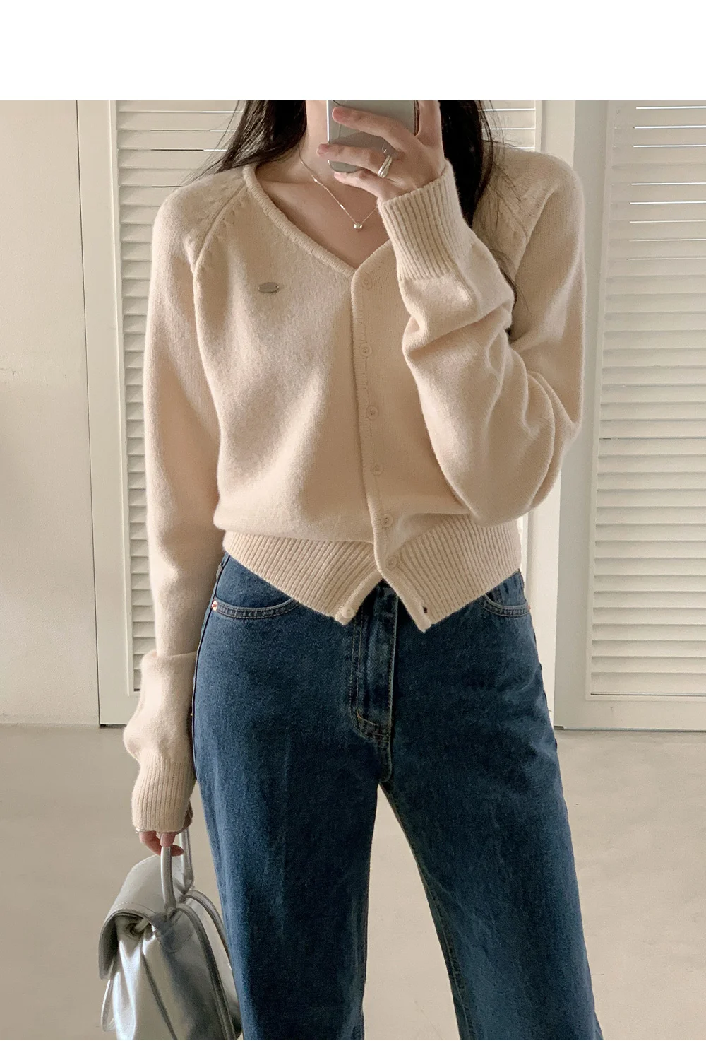 [봄🌷파스텔톤] 실버 팬던트 가디건 상세 이미지 58