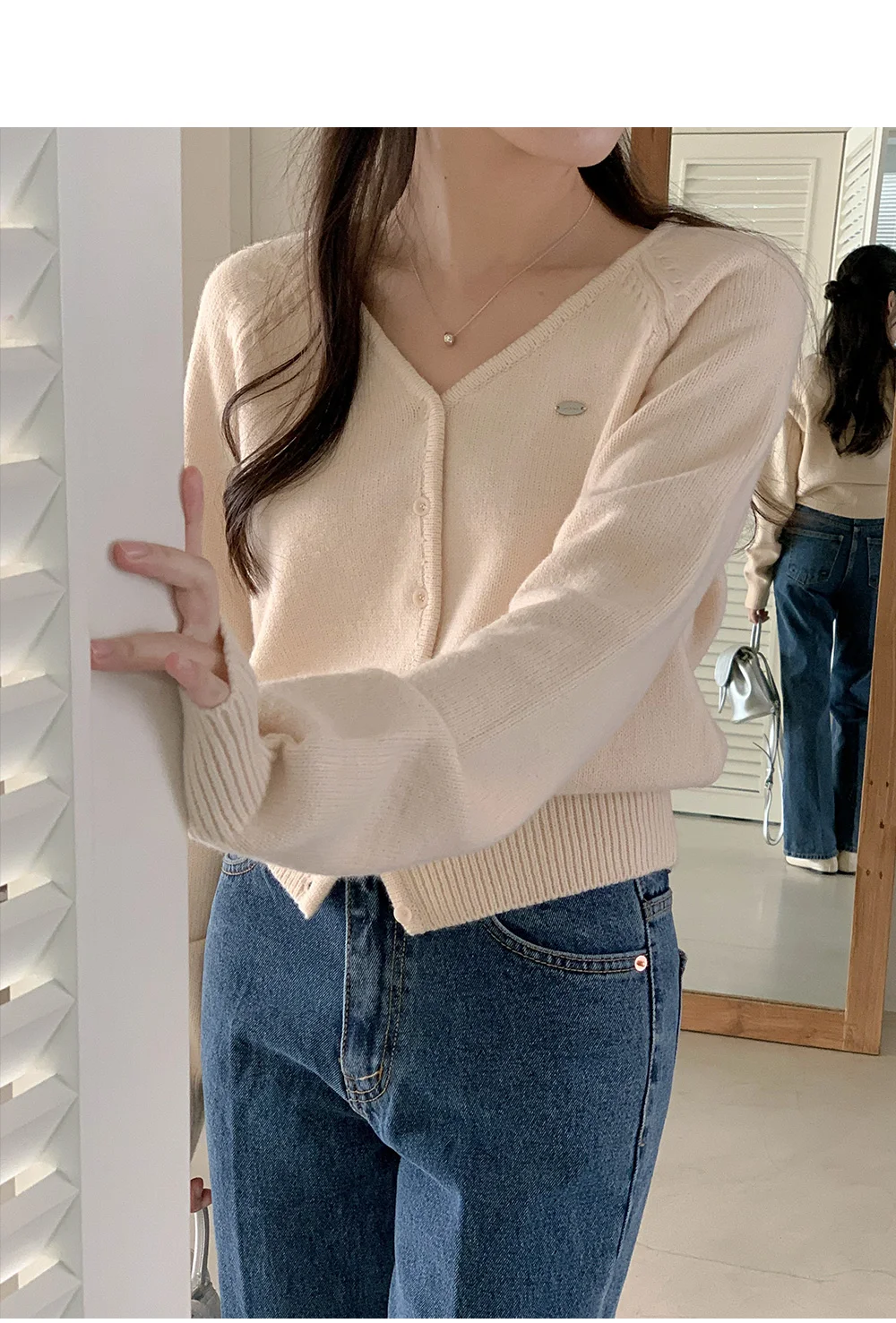[봄🌷파스텔톤] 실버 팬던트 가디건 상세 이미지 61
