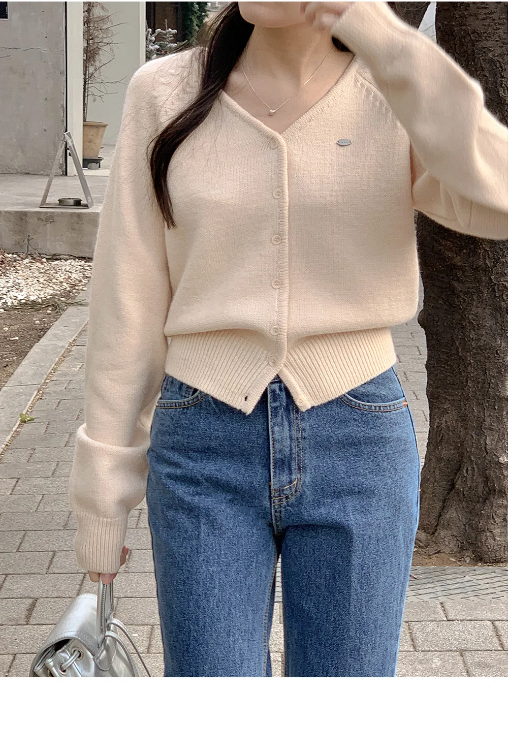 [봄🌷파스텔톤] 실버 팬던트 가디건 상세 이미지 65