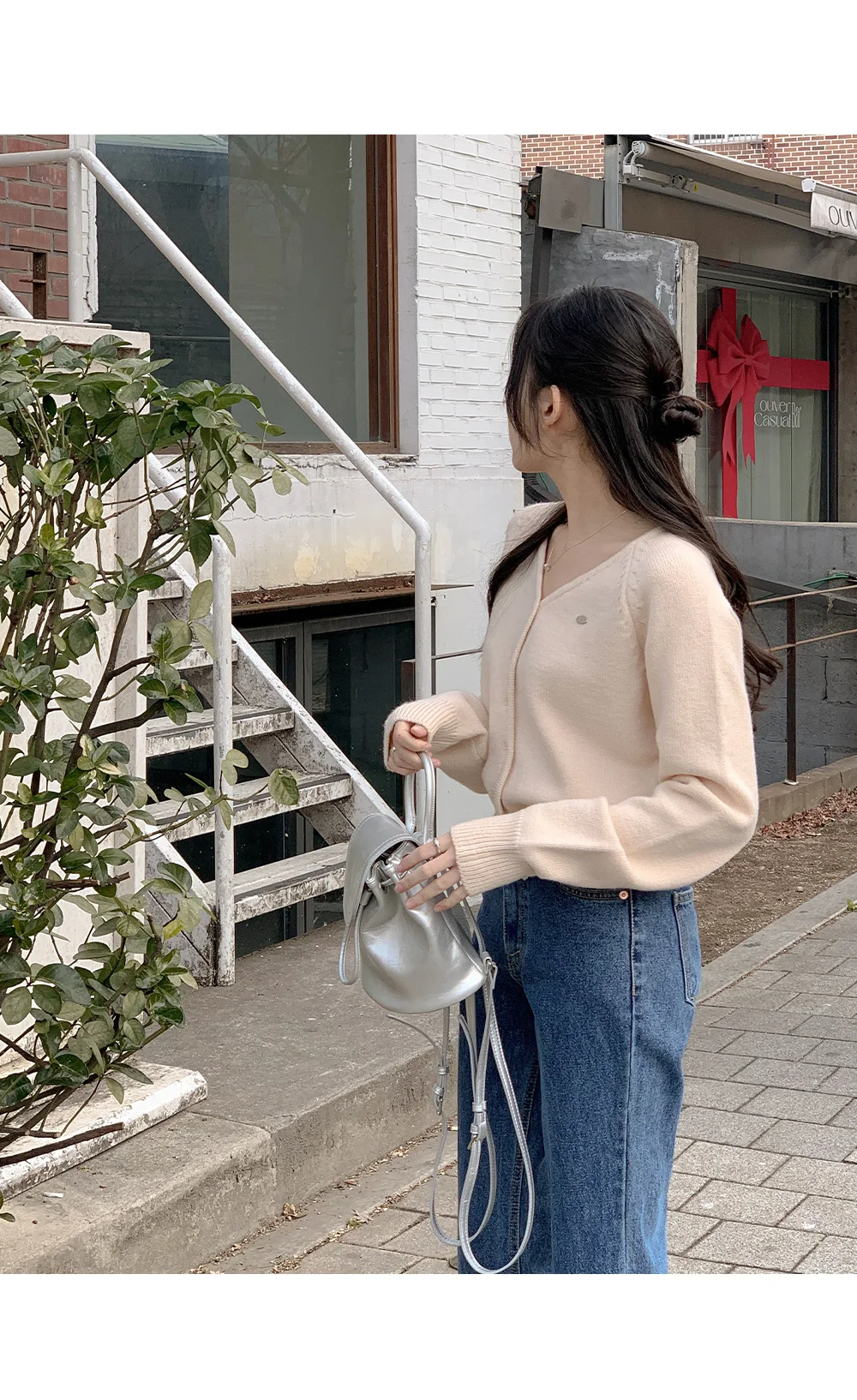 [봄🌷파스텔톤] 실버 팬던트 가디건 상세 이미지 75